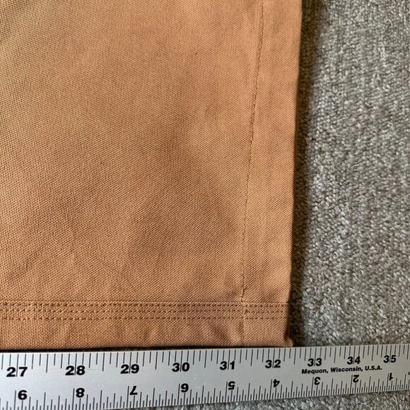 Helly Hansen Workwear NWT Brown Cotton Duck Men's Construction Pants Sz 36 X 32 - Picture 8 of 8